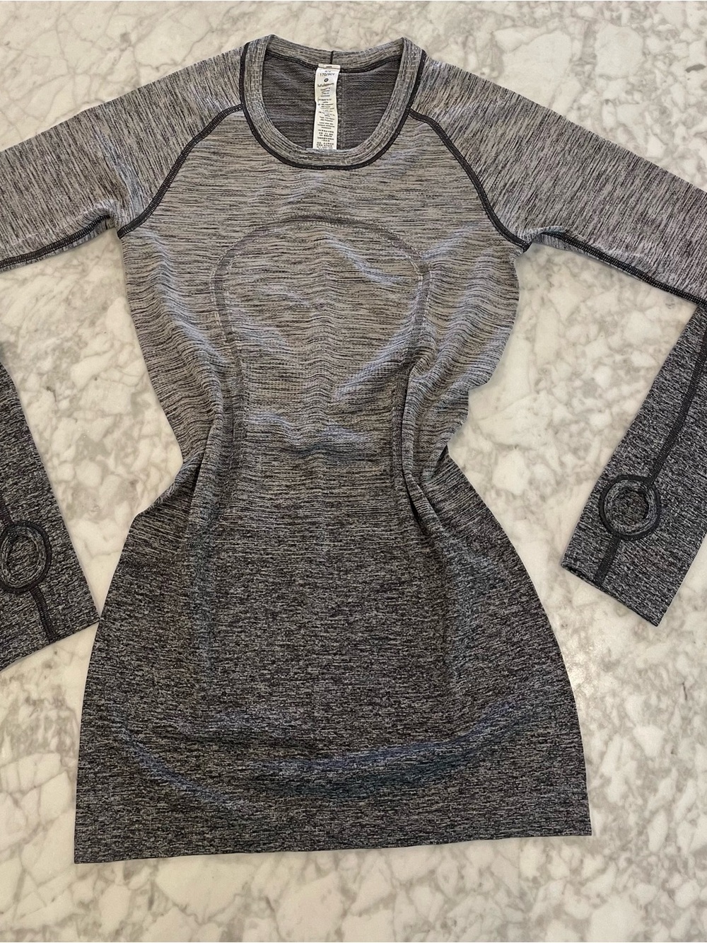 Lululemon Long Sleeve in Heather Gray
